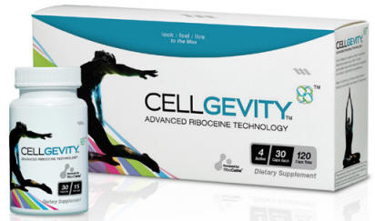Cellgevity bottle and pack