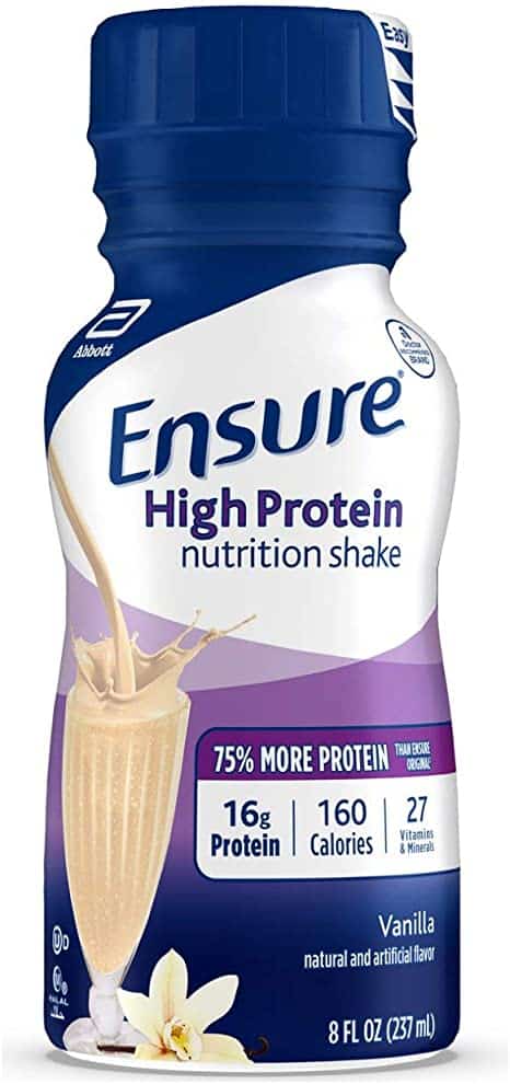 ensure high protein shake