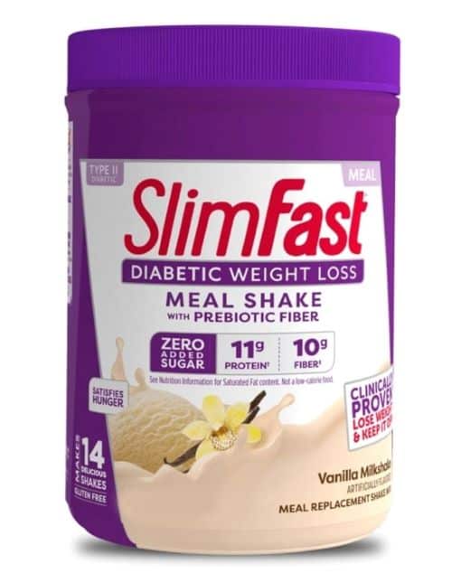 Slimfast Diabetic Weight Loss Shake Mixes