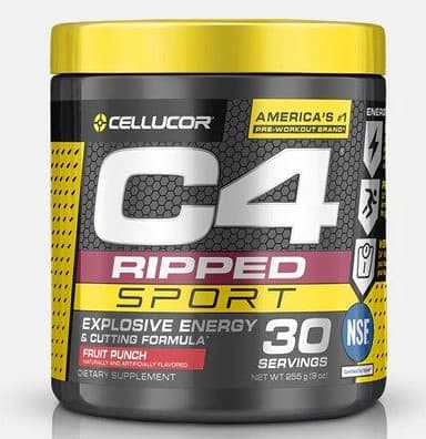 c4 ripped sport pre-workout