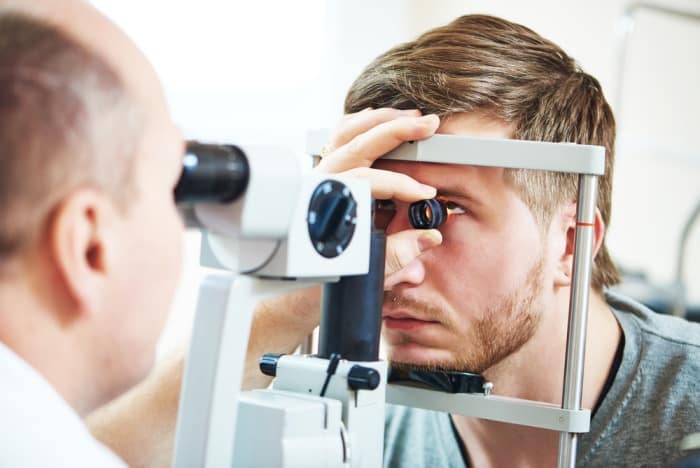 Glaucoma eye test
