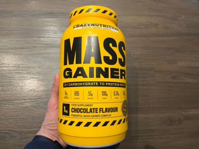 Mass gainer bottle