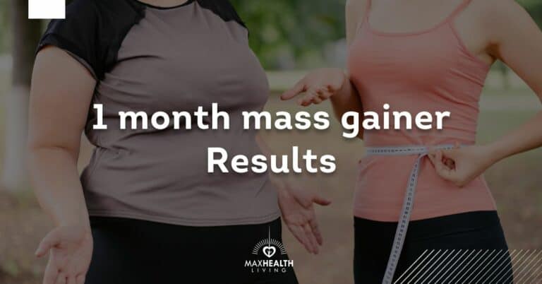 1-Month Mass Gainer Results: How Much Weight Can You Gain?