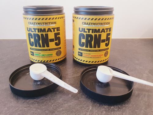 2 crazy nutrition creatine tubs