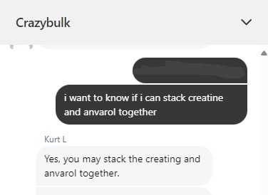 can you stack creatine with anvarol