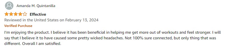 turkersterone amazon review